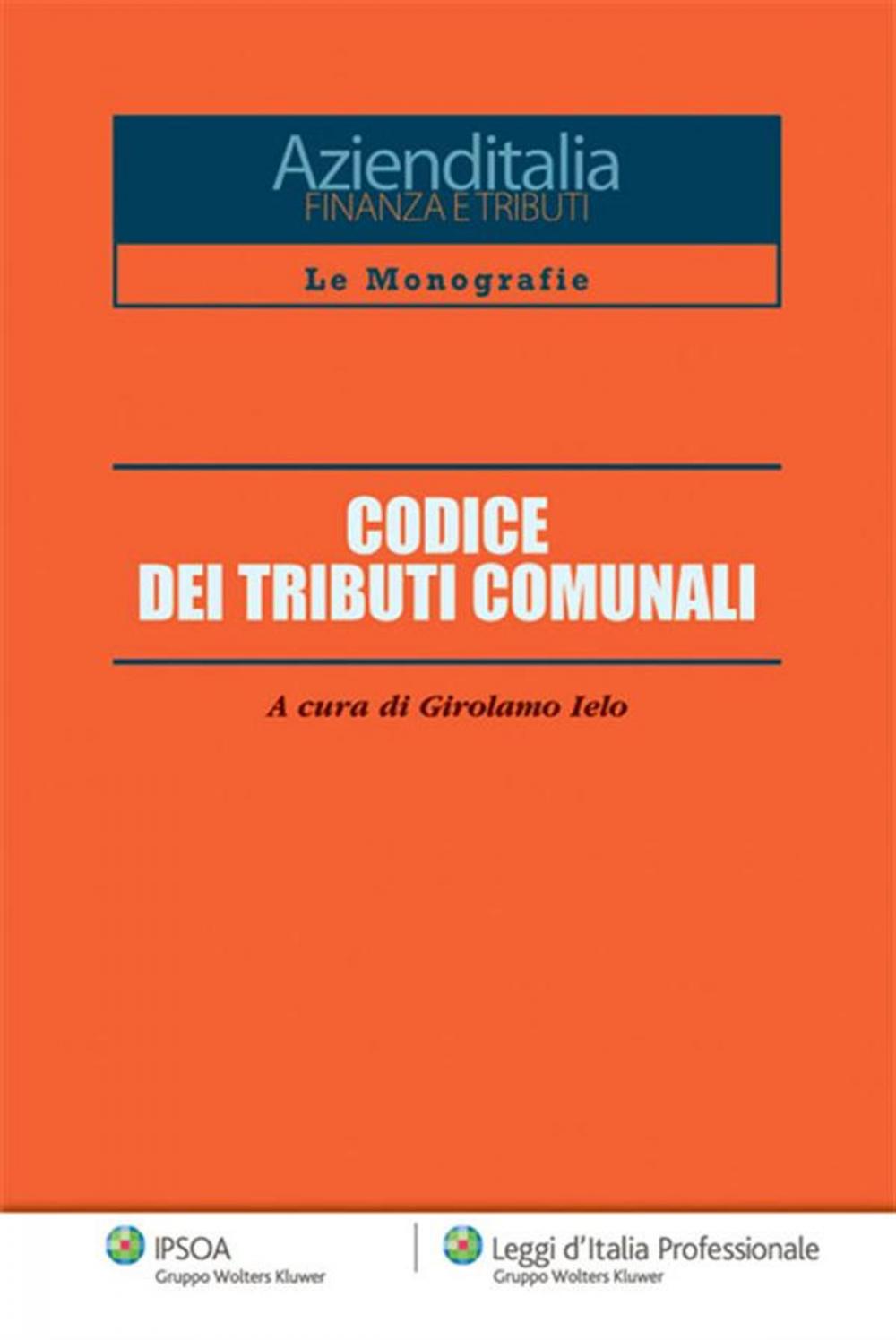 Big bigCover of Codice dei tributi comunali