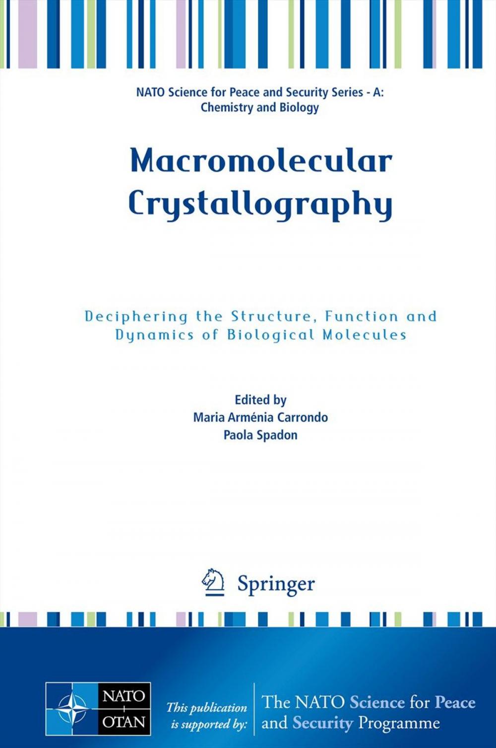 Big bigCover of Macromolecular Crystallography