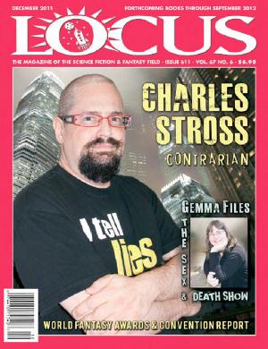 Cover of Locus Magazine, Issue 611, December 2011