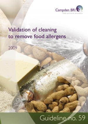 Cover of the book Validation of cleaning to remove food allergens by Home  Office