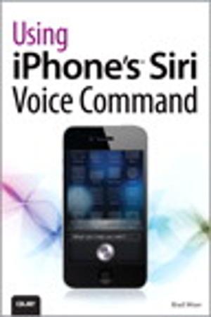 Book cover of Using iPhone's Siri Voice Command