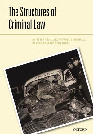 Cover of the book The Structures of the Criminal Law by 