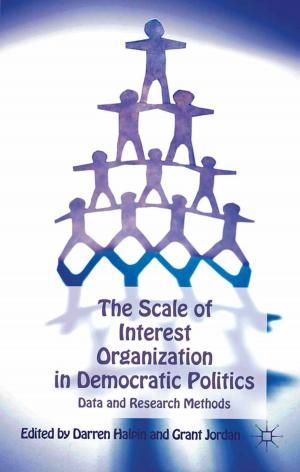 Cover of the book The Scale of Interest Organization in Democratic Politics by M. Sicard