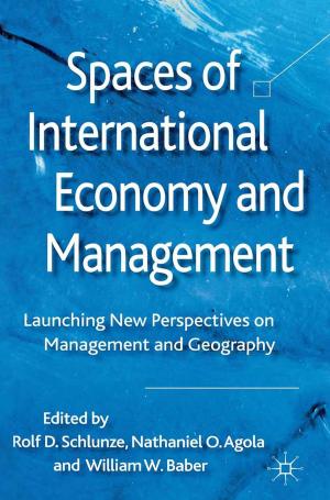 Cover of the book Spaces of International Economy and Management by Theron Muller, Steven Herder, John Adamson, Philip Shigeo Brown