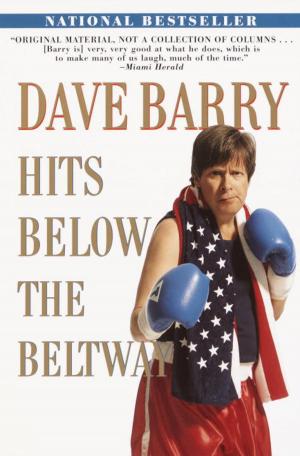 Cover of the book Dave Barry Hits Below the Beltway by Carmit Delman