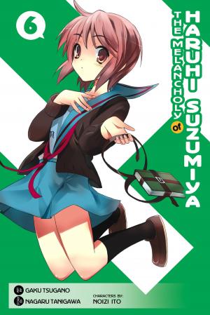 Cover of the book The Melancholy of Haruhi Suzumiya, Vol. 6 (Manga) by Kumo Kagyu, Kento Sakaeda, Shingo Adachi, Noboru Kannatuki