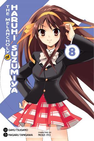 Cover of the book The Melancholy of Haruhi Suzumiya, Vol. 8 (Manga) by Nagaru Tanigawa, Gaku Tsugano, Noizi Ito