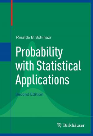 Book cover of Probability with Statistical Applications