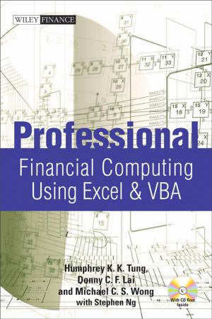 Cover of the book Professional Financial Computing Using Excel and VBA by Andrew Keene