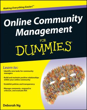 Cover of the book Online Community Management For Dummies by Steffen Tolle, Boris Hutter, Hanspeter Wohlwend, Patrik Rüthemann