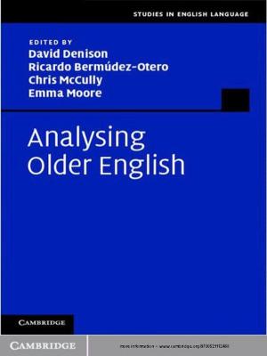 Cover of the book Analysing Older English by Juan J. de Pablo, Jay D. Schieber