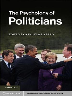 Cover of the book The Psychology of Politicians by David Weinstein, Avihu Zakai