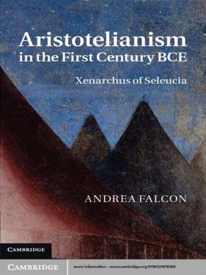 Cover of the book Aristotelianism in the First Century BCE by Juan M. Pascual