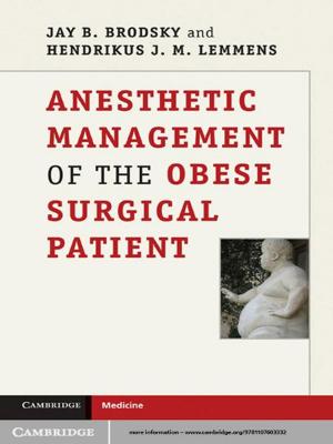 Cover of the book Anesthetic Management of the Obese Surgical Patient by Richard J. Reid