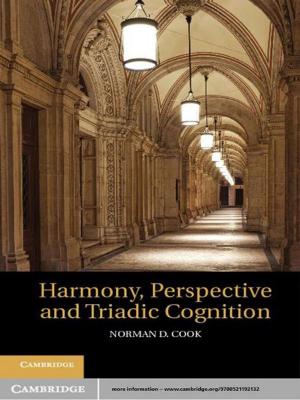 Cover of the book Harmony, Perspective, and Triadic Cognition by T. W. Körner
