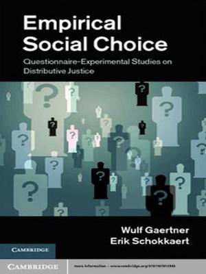 Cover of the book Empirical Social Choice by David Tall