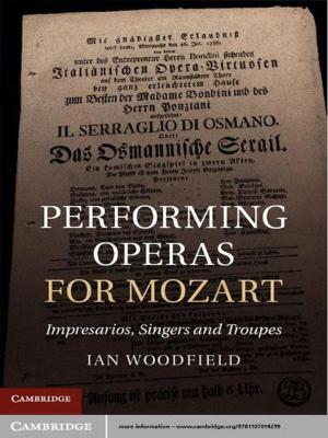Cover of the book Performing Operas for Mozart by Giandomenico Majone