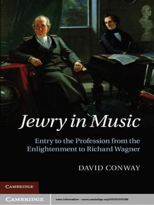 Book cover of Jewry in Music