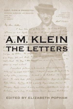 Book cover of A.M. Klein The Letters