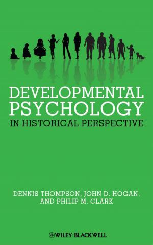 Book cover of Developmental Psychology in Historical Perspective