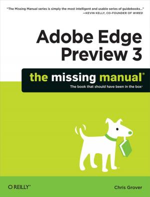 bigCover of the book Adobe Edge Preview 3: The Missing Manual by 