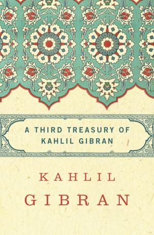Cover of the book A Third Treasury of Kahlil Gibran by Joseph T. Shipley