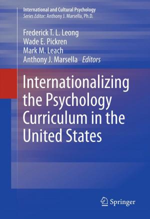 Cover of the book Internationalizing the Psychology Curriculum in the United States by Robin Mamlet, Christine VanDeVelde