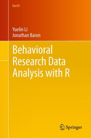 Book cover of Behavioral Research Data Analysis with R