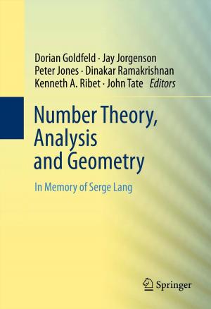 Cover of the book Number Theory, Analysis and Geometry by Feng Dai, Yuan Xu