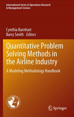 Cover of the book Quantitative Problem Solving Methods in the Airline Industry by S. Marie, J. R. Piggott