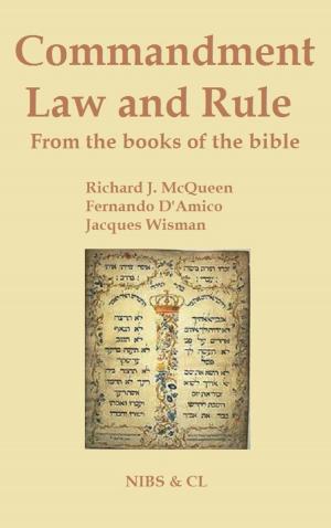 Cover of the book Commandment, Law and Rule: From the books of the Bible by Richard J. McQueen