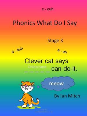 Cover of the book Phonics what do I say by Krissie Gault