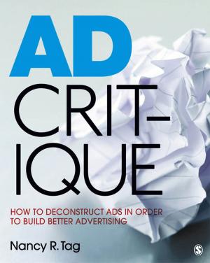 Cover of the book Ad Critique by Dr. Jeffrey A. Kottler, Ellen Kottler