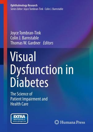Cover of the book Visual Dysfunction in Diabetes by Jean M. Bruch, Nathaniel Treister
