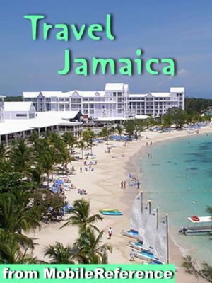 Book cover of Travel Jamaica: Illustrated Guide and Maps. Includes Kingston, Ocho Rios, Negril, Port Antonio and more. (Mobi Travel)