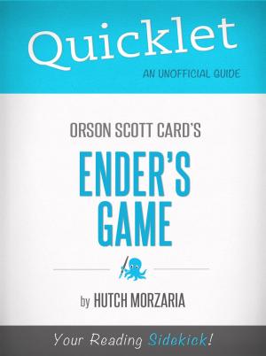 Cover of Quicklet on Ender's Game by Orson Scott Card (CliffNotes-like Book Summary and Review)