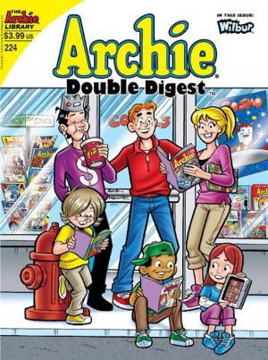 Cover of the book Archie Double Digest #224 by SCRIPT: Michael Uslan ART: Norm Breyfogle, Andrew Pepoy, Janice Chiang, Joe Rubinstein, Jack Morelli