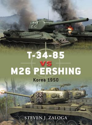 Book cover of T-34-85 vs M26 Pershing