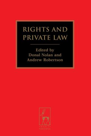 Cover of the book Rights and Private Law by Dr David Nicolle