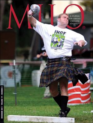 Book cover of MILO: A Journal for Serious Strength Athletes, December 2011, Vol. 19, No. 3