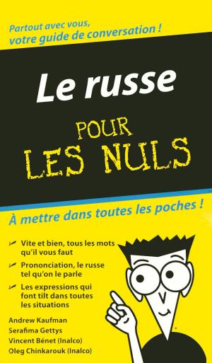 Book cover of Le Russe - Guide de conversation Pour les Nuls