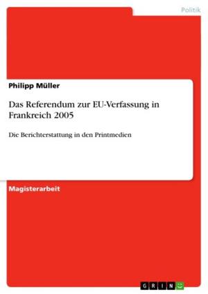 Cover of the book Das Referendum zur EU-Verfassung in Frankreich 2005 by Tobias Julius