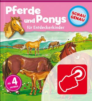 Book cover of Schau genau: Pferde und Ponys