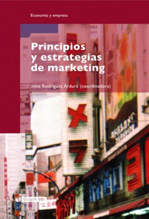 Cover of the book Principios y estrategias de marketing by Eva Domínguez Martín