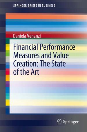 Cover of the book Financial Performance Measures and Value Creation: the State of the Art by Alessandra Piontelli