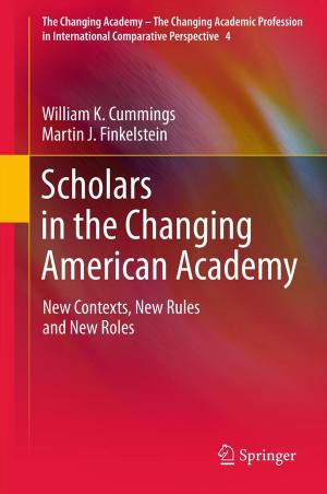 Book cover of Scholars in the Changing American Academy