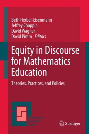 Cover of the book Equity in Discourse for Mathematics Education by Young Je Yoo, Yan Feng, Yong-Hwan Kim, Camila Flor J. Yagonia
