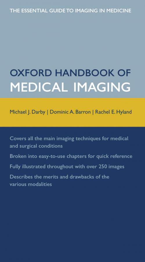 Cover of the book Oxford Handbook of Medical Imaging by , OUP Oxford