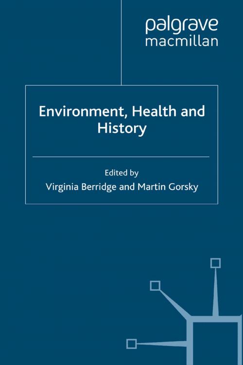 Cover of the book Environment, Health and History by , Palgrave Macmillan UK