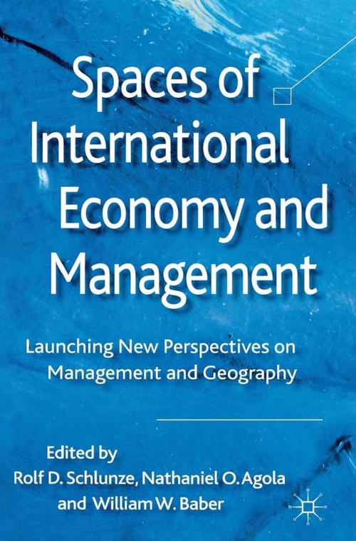 Cover of the book Spaces of International Economy and Management by , Palgrave Macmillan UK